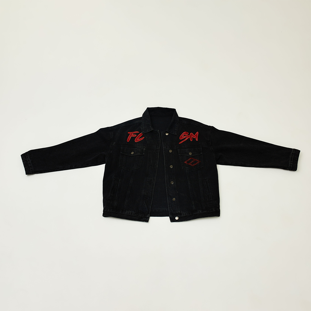 Denim jacket “Gladiator” black